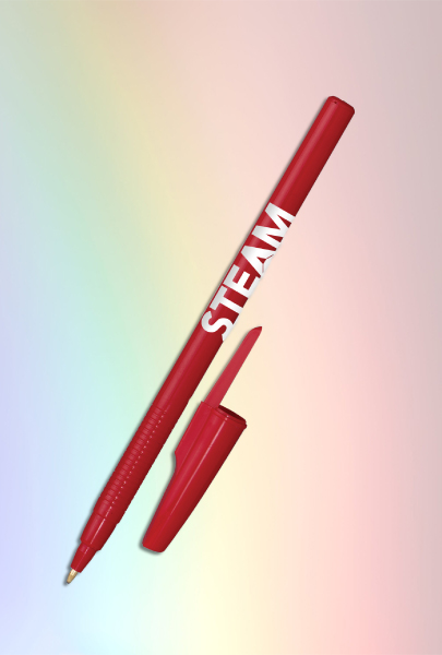 Custom imprinted Pixel Stick Pen for Arlington, TX with a local business logo