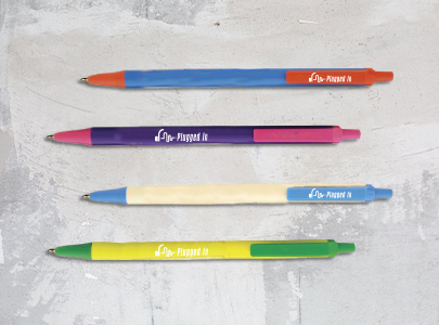 Custom imprinted BIC® Clic Stic® Pen for Arlington, TX with a local business logo