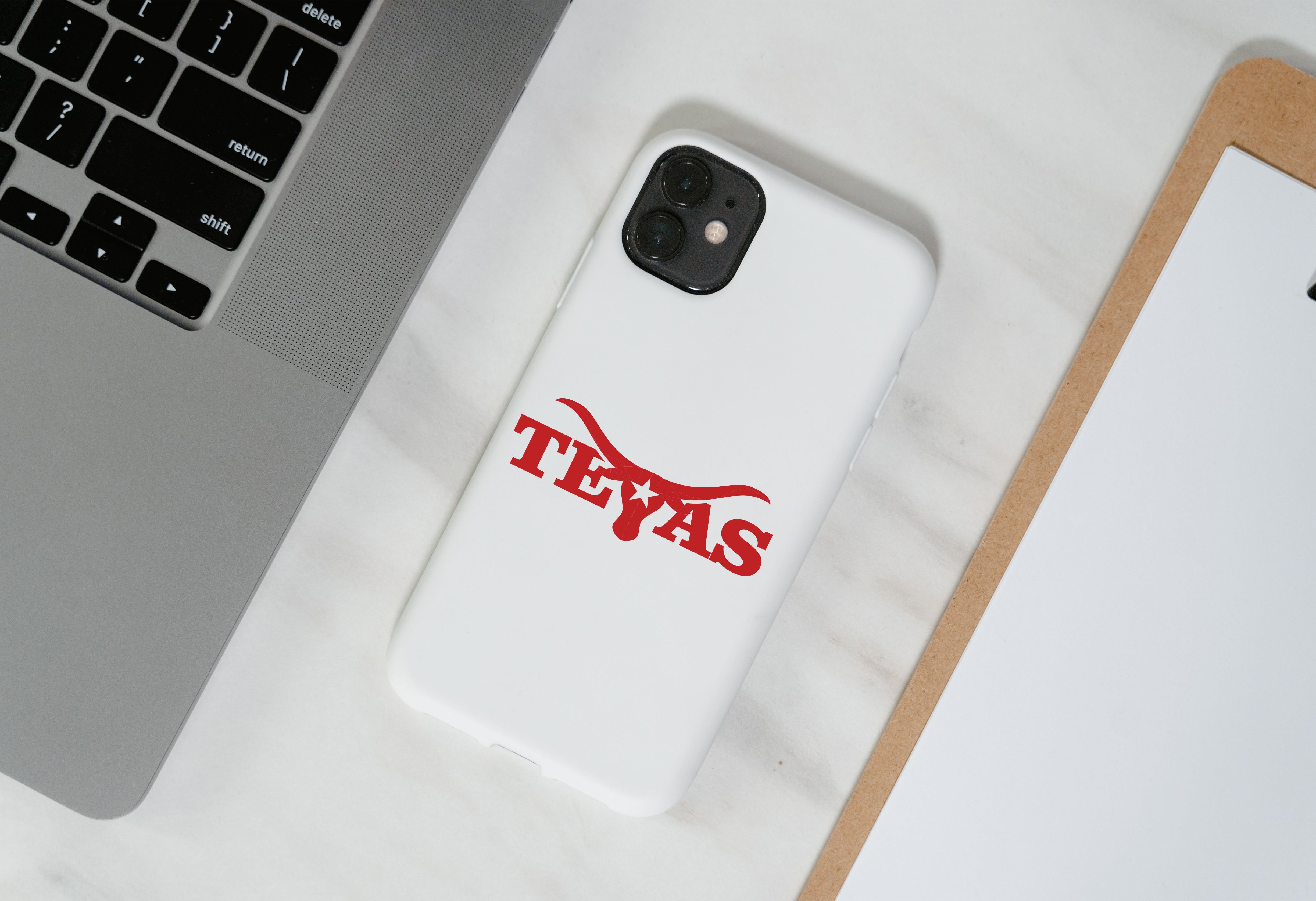 customized imprinted phone charger attached to a laptop